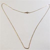$380 10K  21" 1.5G Necklace