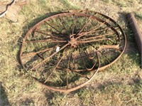 2 buck rake wheels