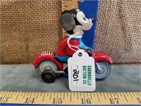 LINEMAR MICKEY MOUSE FRICTON MOTORCYCLE