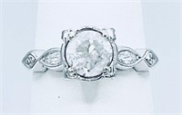 PLATINUM 1.21 cts Diamond Ring