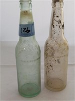 2 - Jax beer bottles