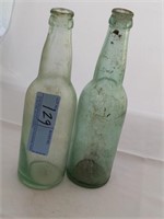 2 vintage bottles