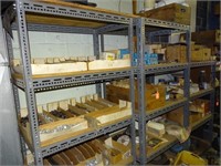 THREE SECTIONS OF SHELVING