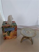 Candle holder and Kleenex box cover