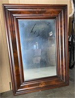 Vintage Wood Framed Mirror