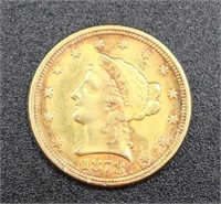 1878 $2.5 gold coin