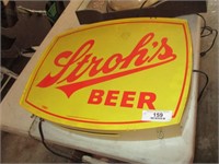 STROHS BEER DOUBLE SIDED LIGHT