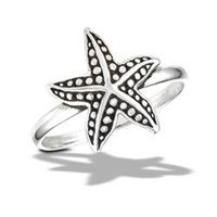 Oxidized Starfish Ring with Granulation