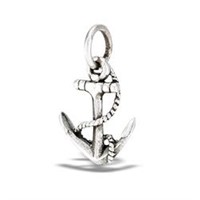 Anchor and Line Pendant