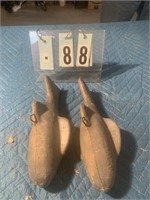 2 - 10 LB FISH SHAPED LEAD WEIGHTS