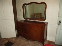 DRESSER, SIDE TABLES AND TWIN BED SET