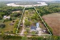 9.6 AC Riverfront Private Oasis w/Newly Renovated Home