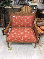 Double wide pineapple cloth chair