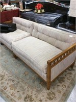 2 piece mid century modern sofa