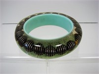 Very Large Vintage Lucite Bracelet