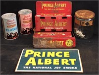 PRINCE ALBERT CIGARETTE TOBACCO ADVERTISING AND