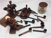 TOBACCO SMOKING PIPE COLLECTION, DR. GRABOW,