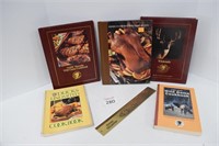 Wild Game Cook Books & DU Brass Ruler