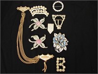 Lot Of Vintage Costume Jewelry