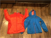 Pair of North Face Jackets