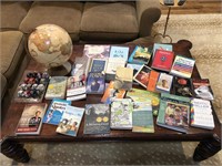 World Globe, Books & Football Helmet  Collection