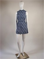 Vintage 1960s Cotton Mini Dress