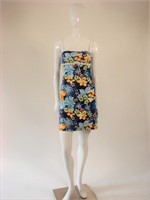 Vintage Floral Sun Dress Size M