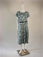 Vintage 1960s Floral Printed Dress