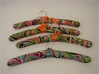 4 Emilio Pucci Padded Clothes Hangers