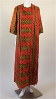 Vintage 1960s Kaftan Style Robe