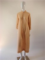 Edwardian Cotton Wrapper Housecoat Dress