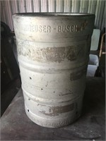 Anheuser-Bush Metal Beer Keg