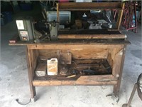 Sears Craftsman 12 in Wood Lathe & Table