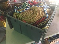Large Tub of Rope