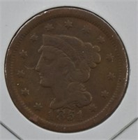 1851 U.S. Large Cent