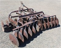 Lot 5014, Tandem Disk, 3-pt, 7' - Absentee bidding available on this item.  Click catalog tab for more pics, video & info.