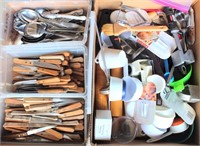 Catering Equip- Serving Utensils, Spoons, Steak Knives, Measuring Cups, Etc