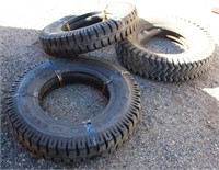 (3) Truck Tires (2 new, 1 Used)
