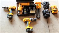 DeWalt Battery Powered Tools w/Case