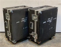 (2) Rolling Storage Cases