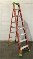 Louisville 8' Fiberglass Step Ladder FXS1508