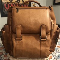Leather Claire Chase Backpack