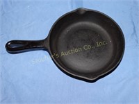 8" Cast iron skillet marked 5A