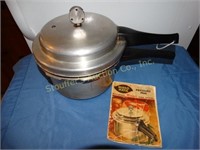 Mirro-matic pressure cooker w/manual