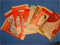 10+ Vintage The Workbasket magazines 1960's,