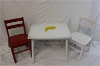 Set of Children's Table & Chairs