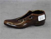 RW 4" brown glaze shoe