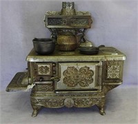 Salesman sample Rival cast iron stove