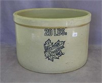 Western Stoneware 20 lbs. butter crock