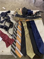 Men’s Jos. A. Bank Tie and Suspenders Lot